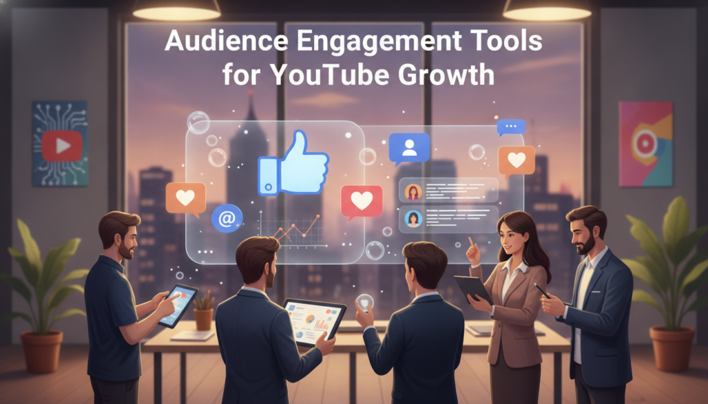 Audience engagement tools for YouTube growth