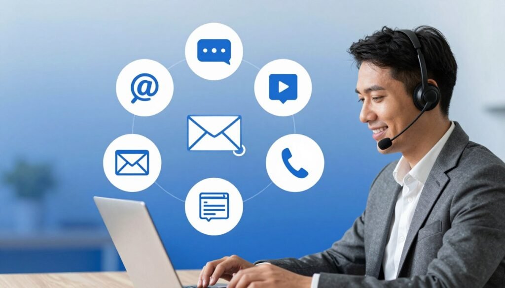 Customer support options for email marketing platforms
