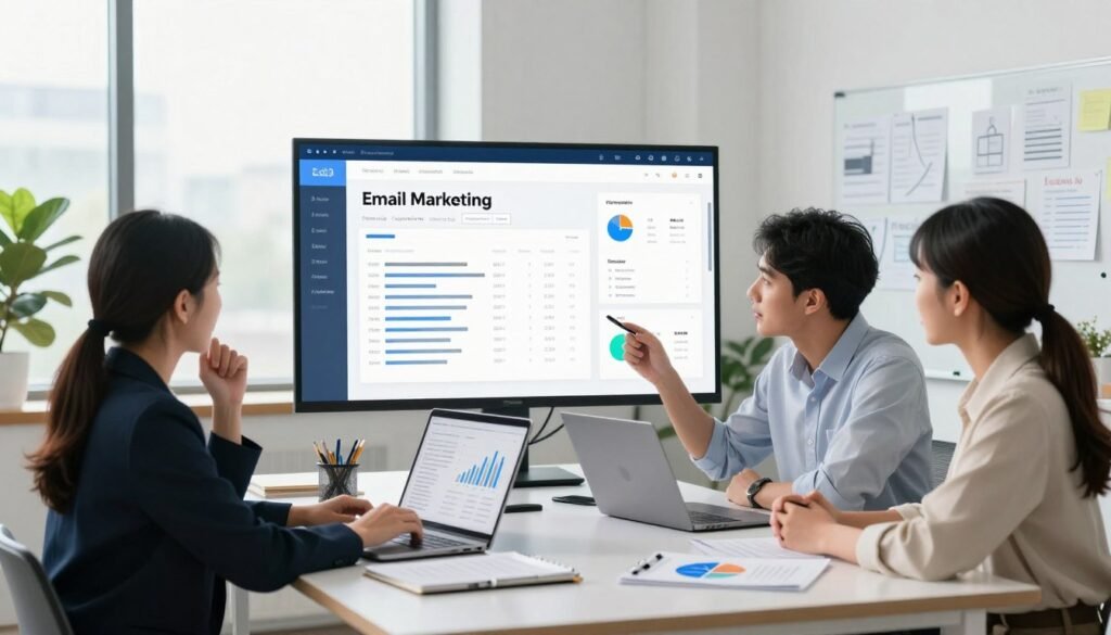 User experience and feedback for email marketing platforms